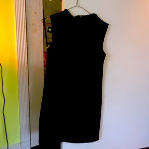 Topshop Black Dress with Lace